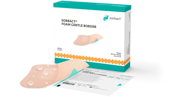 Sorbact® Foam Gentle Border